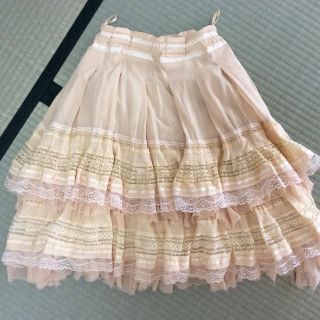 スコットクラブ(SCOT CLUB)のシルク豪華スカート☆未使用品☆(ロングスカート)