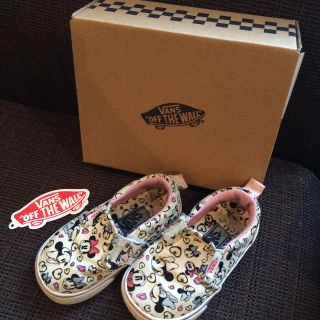 ヴァンズ(VANS)のvans☆ミニー スリッポン(スリッポン)