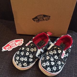 ヴァンズ(VANS)のvans☆ミッキー スリッポン(スリッポン)