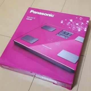 パナソニック(Panasonic)の体重計 パナソニック ピンク(体重計)