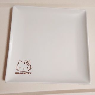 ハローキティ(ハローキティ)の★HELLO KITTY 四角いおさら(食器)