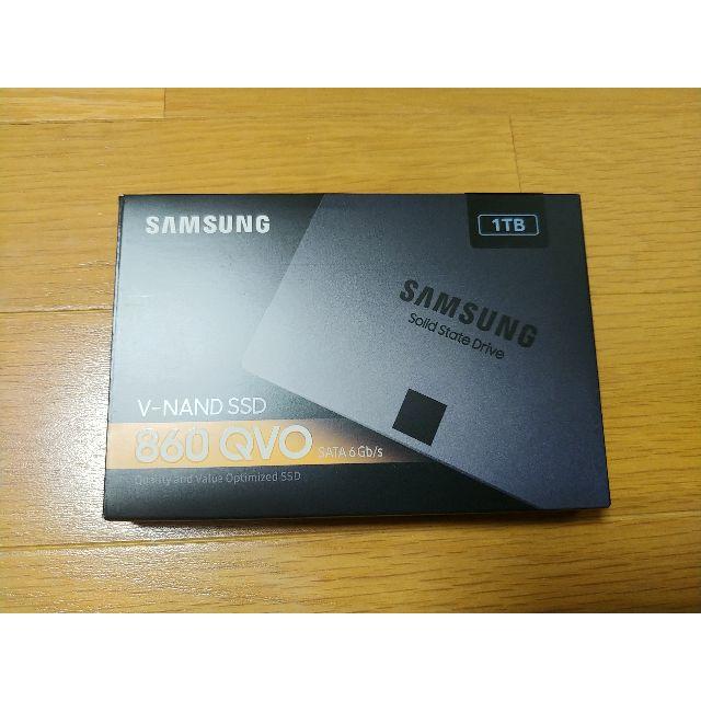 【新品/未開封】SAMSUNG SSD 860QVO 1TB MZ-76Q1T0