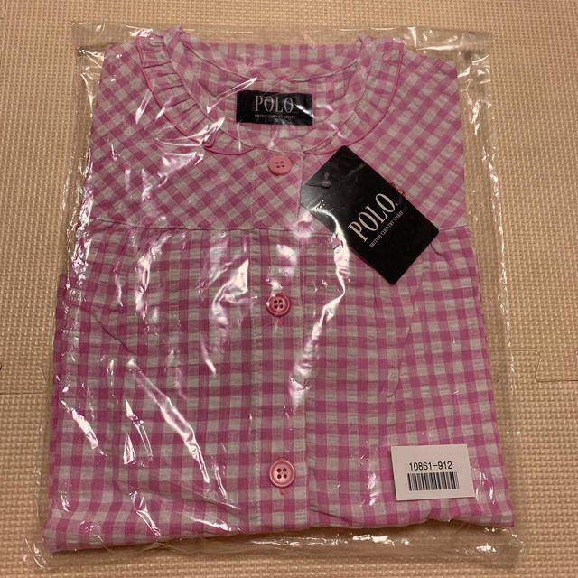 POLO 半袖パジャマ　新品120 キッズ/ベビー/マタニティのキッズ服女の子用(90cm~)(パジャマ)の商品写真