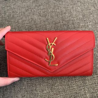 SAINT LAURENT(財布 ・ レッド/赤色系)のフリマアイテム一覧 SAINT LAURENT(財布 ・ レッド/赤色系)のフリマアイテム一覧