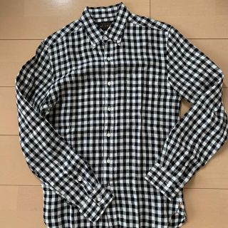 ビームス(BEAMS)の【ryox269様専用】BEAMS リネンのギンガムチェックシャツ(シャツ)