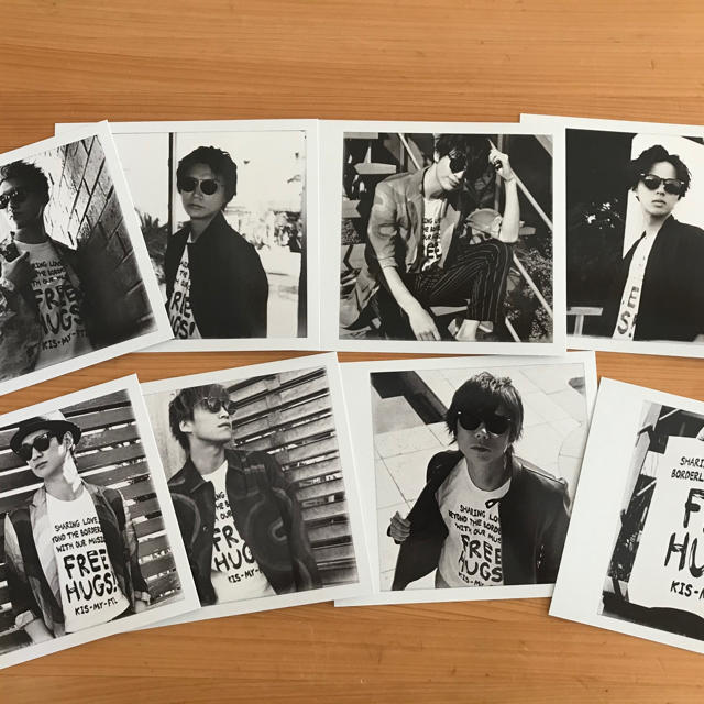 Kis-My-Ft2 - キスマイ Kis-My-Ft2 FREE HUGS 特典 フォトカードの通販