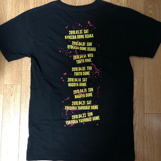 ONE OK ROCK(ワンオクロック)のONE OK ROCK Ambitions2018ツアー Tシャツ　即発送可能！ エンタメ/ホビーのタレントグッズ(ミュージシャン)の商品写真