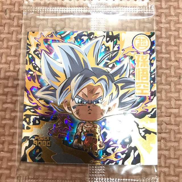 ドラゴンボール - 孫悟空 身勝手の極意 究極ゴッドレア シールの ドラゴンボール - 孫悟空 身勝手の極意 究極ゴッドレア シールの