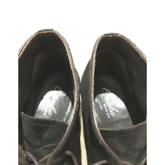 伊勢丹(イセタン)の大塚製靴　スェード  ブーツ　25.5cm  71/2 メンズの靴/シューズ(ブーツ)の商品写真