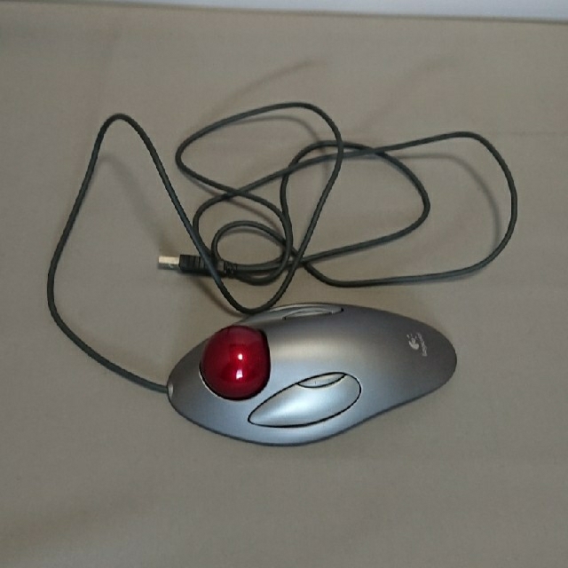 Logicool  TM-150R トラックボールマウス スマホ/家電/カメラのPC/タブレット(PC周辺機器)の商品写真