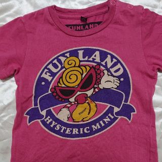 ヒステリックミニ子供用Tシャツ  90(Tシャツ/カットソー)