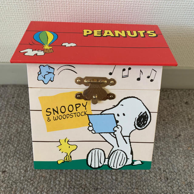 SNOOPY(スヌーピー)のSNOOPY オルゴール ボックス インテリア/住まい/日用品のインテリア小物(オルゴール)の商品写真