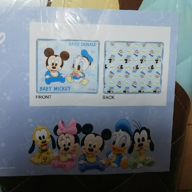 Disney(ディズニー)のえりっくま様専用  ディズニーベビー   ラグ  マット  ２枚 キッズ/ベビー/マタニティのキッズ/ベビー/マタニティ その他(その他)の商品写真