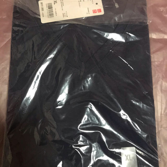 UNIQLO(ユニクロ)のユニクロ、コットンフライスVネックT長袖 レディースのトップス(Tシャツ(長袖/七分))の商品写真