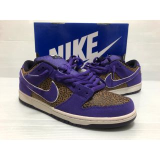 ナイキ(NIKE)の新品 2010 NIKE DUNK LOW SB 29 ナイキ レオパードヒョウ(スニーカー)