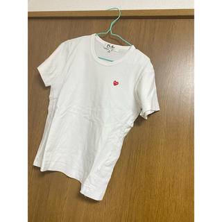 コム デ ギャルソン(COMME des GARCONS) 白Tシャツ Tシャツ(レディース 