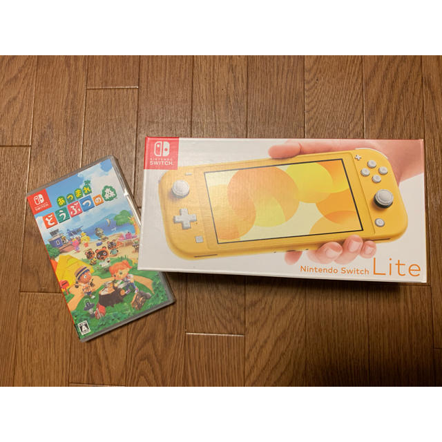 N S - ニンテンドースイッチライト本体 あつまれどうぶつの森セット ...