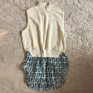 カルヴェン(CARVEN)のCARVEN / シャツドッキングニットトップス(シャツ/ブラウス(半袖/袖なし))