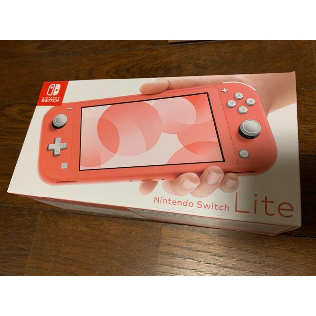 Nintendo Switch Lite コーラル 新品 エンタメ/ホビー ゲームソフト ...