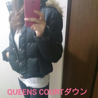 クイーンズコート(QUEENS COURT)のQUEENS COURT ダウン(ダウンジャケット)