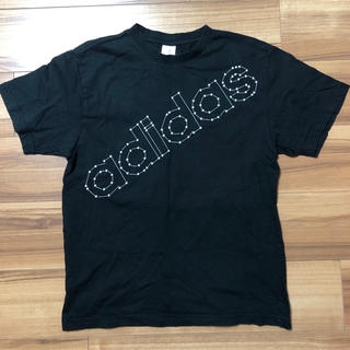 アディダス(adidas)のアディダス  黒Tシャツ　Mサイズ(Tシャツ/カットソー(半袖/袖なし))