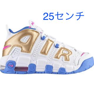 ナイキ(NIKE)のNIKE AIR MORE UPTEMPO  25センチ(スニーカー)