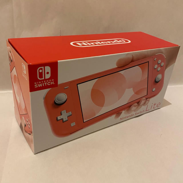 Nintendo Switch(ニンテンドースイッチ)のNintendo switch lite コーラル　任天堂スイッチライト エンタメ/ホビーのゲームソフト/ゲーム機本体(家庭用ゲーム機本体)の商品写真