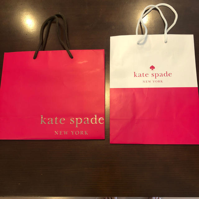 kate spade new york(ケイトスペードニューヨーク)のケイトスペード　ショップ袋　2点 レディースのバッグ(ショップ袋)の商品写真