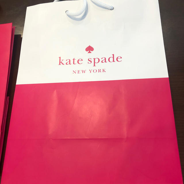 kate spade new york(ケイトスペードニューヨーク)のケイトスペード　ショップ袋　2点 レディースのバッグ(ショップ袋)の商品写真