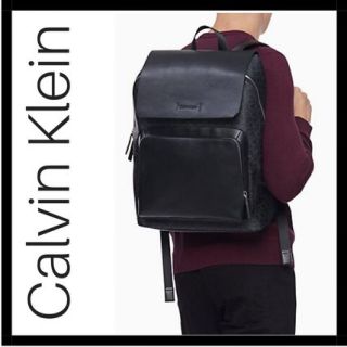 カルバンクライン(Calvin Klein)のck Calvin Clein レザーバックパック(バッグパック/リュック)