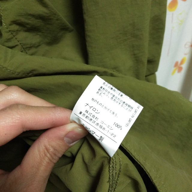 coen(コーエン)の美品 coen ダブルボタン ミドル コート 撥水 スプリングコート レディースのジャケット/アウター(スプリングコート)の商品写真