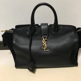 サンローラン(Saint Laurent)のSAINTLAURENTPARISサンローラン★ダウンタウンカバスレザーバック(ハンドバッグ)