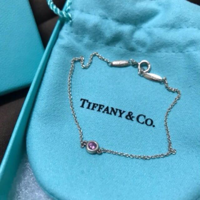【値下げ】Tiffany カラーバイザヤード ピンクサファイア 1