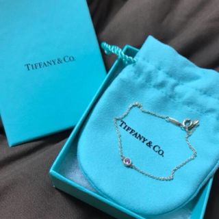 ティファニー(Tiffany & Co.)の【値下げ】Tiffany カラーバイザヤード ピンクサファイア(ブレスレット/バングル)