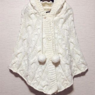 イング(INGNI)の【SALE】INGNI ニットポンチョ(ポンチョ)