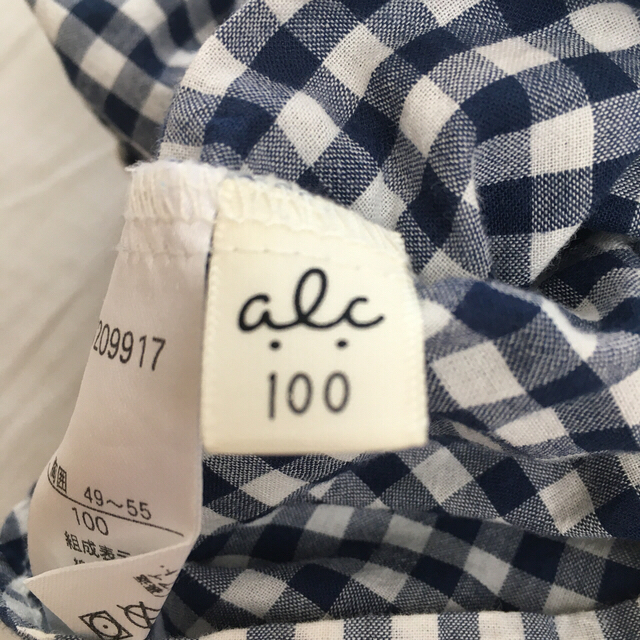 F.O.KIDS(エフオーキッズ)のチェックシャツ　夏　100サイズ キッズ/ベビー/マタニティのキッズ服男の子用(90cm~)(ブラウス)の商品写真