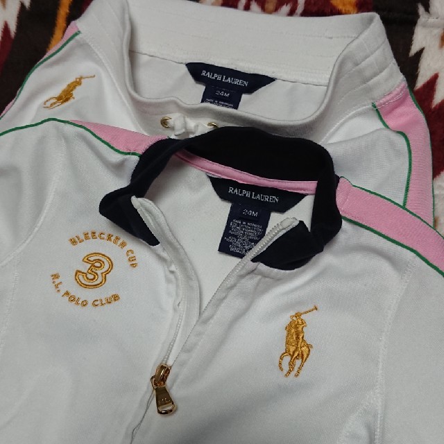 POLO RALPH LAUREN(ポロラルフローレン)の専用出品POLO RALPH LAURENセットアップジャージ上下ラルフローレン キッズ/ベビー/マタニティのキッズ服女の子用(90cm~)(その他)の商品写真