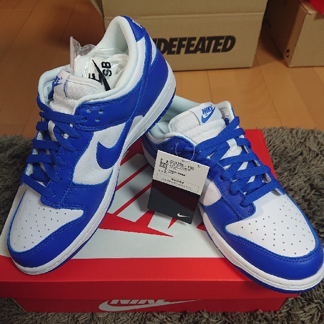 送料込 NIKE SB DUNK LOW ROYAL ダンク ケンタッキー