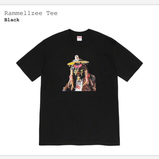 Supreme Rammellzee Tee ラメルジー シュプリーム L 黒