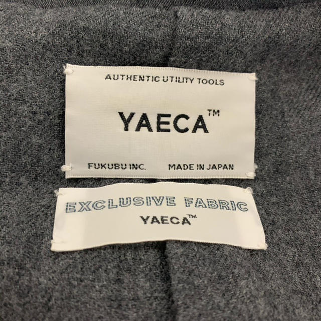 YAECA(ヤエカ)の【値下げ】YAECA / ステンカラーコート　グレー メンズのジャケット/アウター(ステンカラーコート)の商品写真