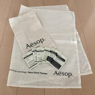 イソップ(Aesop)のAesop 敷き物&巾着袋+サンプルセット(ショップ袋)