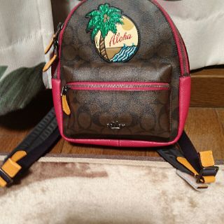 コーチ(COACH)のCOACH☆コーチ ハワイ リュック タグ付き☆最終価格☆(リュック/バックパック)