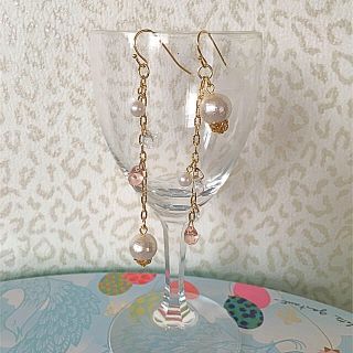 揺れるんるん♪  ロングピアス(ピアス)