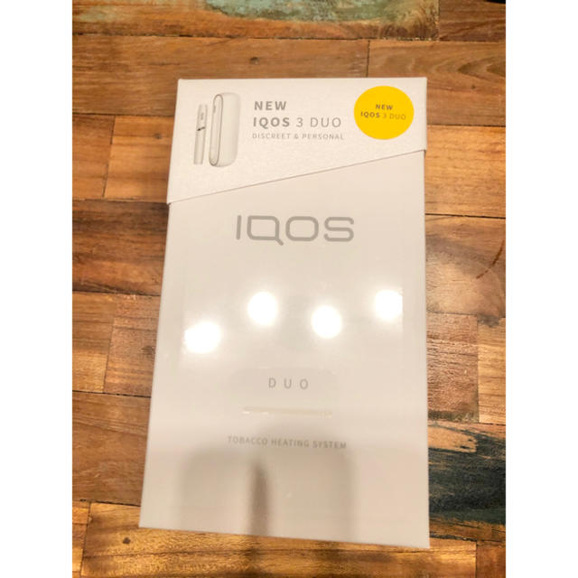 送料無料※ 新品未開封 IQOS 3 DUO キット アイコス デュオ ホワイ