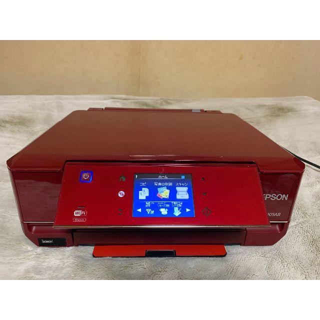 EPSON - EPSON EP-805AR レッド 複合機DVD可 動作品