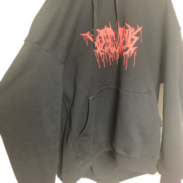 vetements メタルパーカートップス