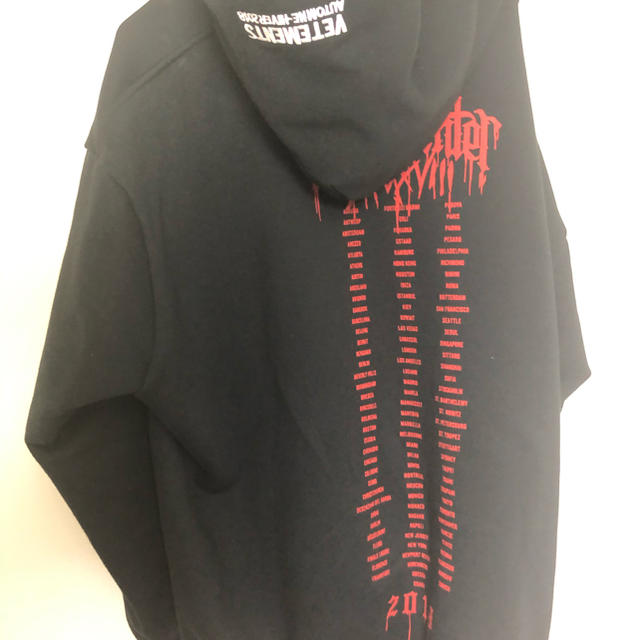 vetements メタルパーカートップス