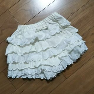 コンビミニ(Combi mini)のコンビミニ 白キュロット（サイズ80）(パンツ)