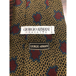 ジョルジオアルマーニ(Giorgio Armani)の【Giorgio Armani】美品 ネクタイ 使いやすい生地感(ネクタイ)
