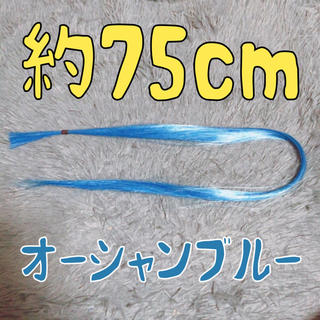 コスプレウィッグ 毛束 エクステ 75cm(その他)